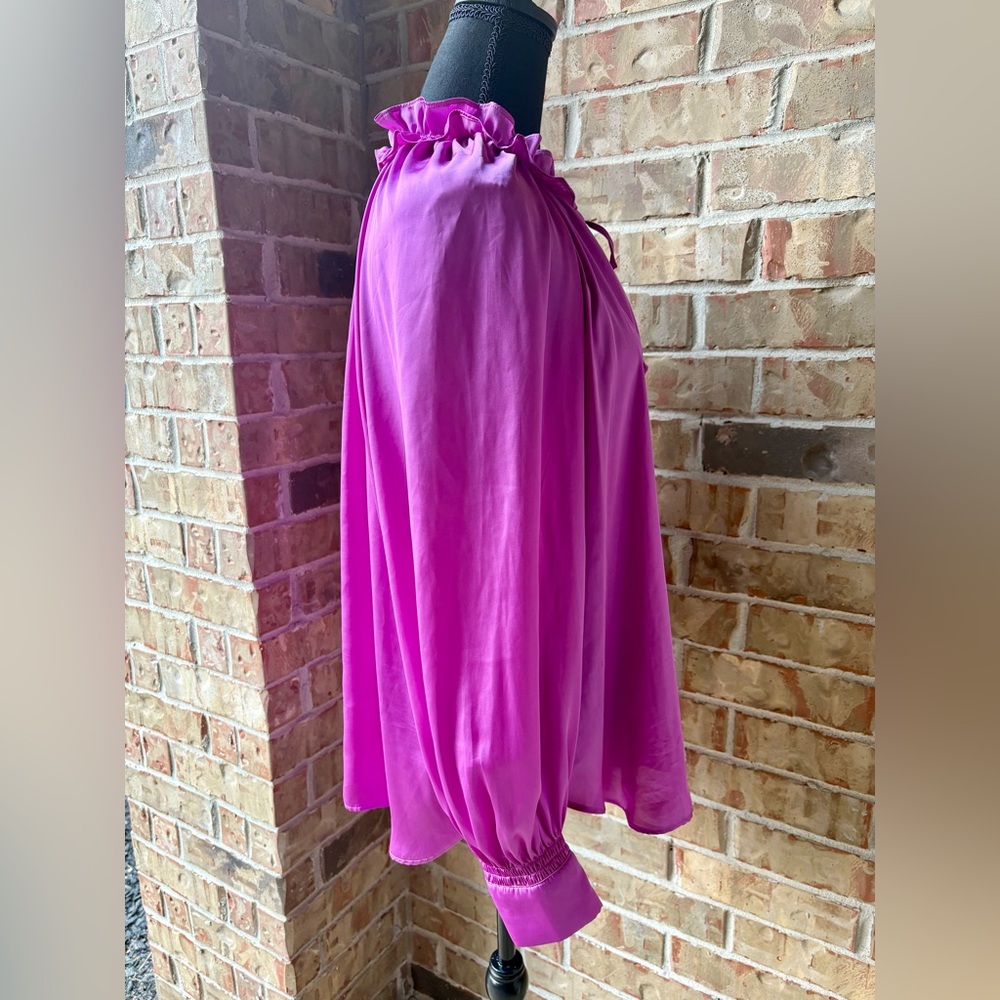 Anthropologie Green and Purple Blouses - Bundle - Picture 5 of 16
